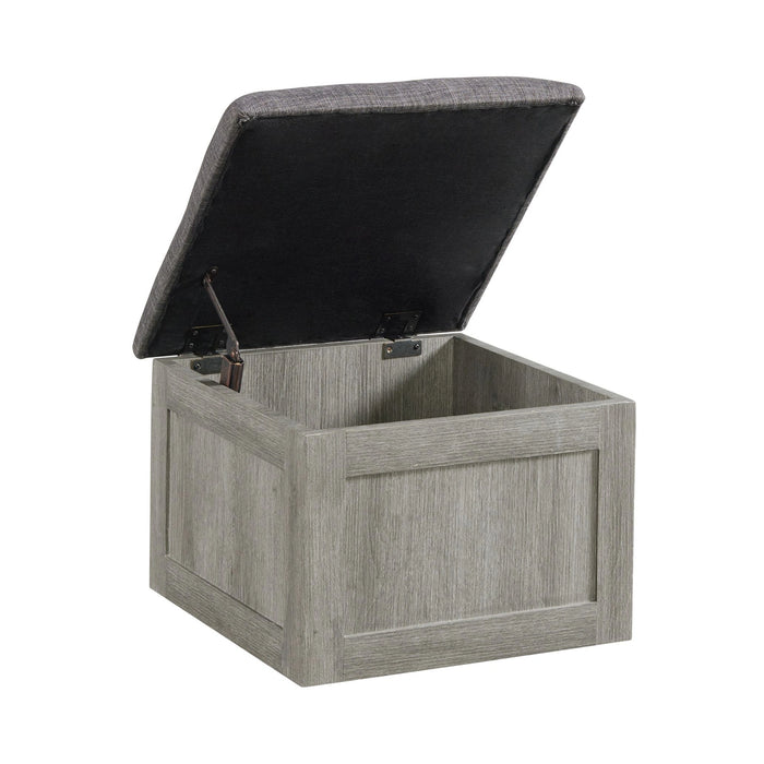 Uster Coffee Table W/Four storage Stools Grey - Tony’s Furniture Store & Linen (GA) - Multi Location