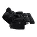 Admiral Loveseat with Console in Masis Black - Tony’s Furniture Store & Linen (GA) - Multi Location