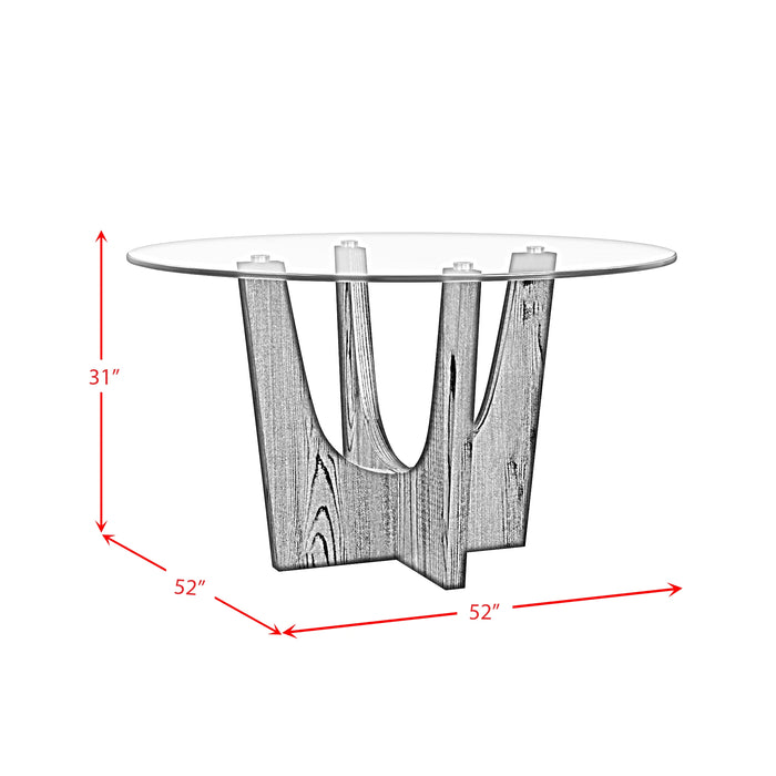 Oregon 5PC Dining Set in Black - Tony’s Furniture Store & Linen (GA) - Multi Location