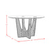 Oregon Round Table in Black - Tony’s Furniture Store & Linen (GA) - Multi Location