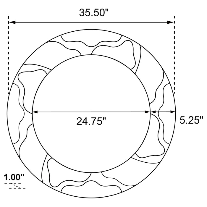 Dorinda Wall Mirror - Tony’s Furniture Store & Linen (GA) - Multi Location