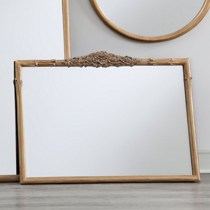 Sylvie French Provincial Rectangular Mantle Mirror - Tony’s Furniture Store & Linen (GA) - Multi Location