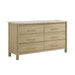 Jonas Dresser in Natural - Tony’s Furniture Store & Linen (GA) - Multi Location