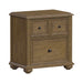 Heritage & Home Nightstand with USBC in Oak Brown - Tony’s Furniture Store & Linen (GA) - Multi Location