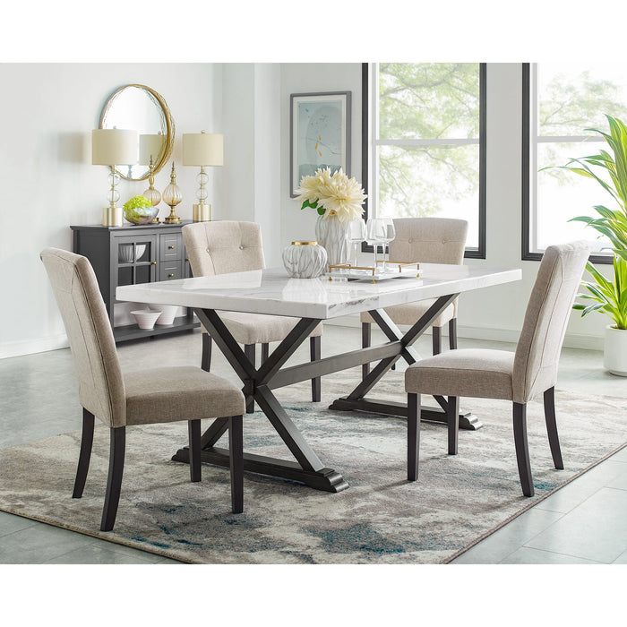 Lexi 5PC Dining Set-Table & Four Chairs - Tony’s Furniture Store & Linen (GA) - Multi Location