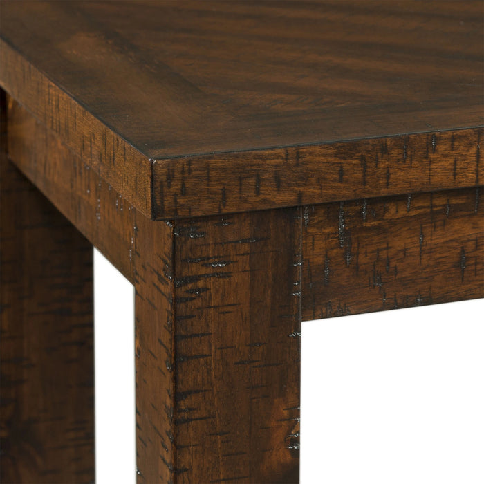 Jax Bar Table Single Pack (Table + Three Stools) in Cherry - Tony’s Furniture Store & Linen (GA) - Multi Location