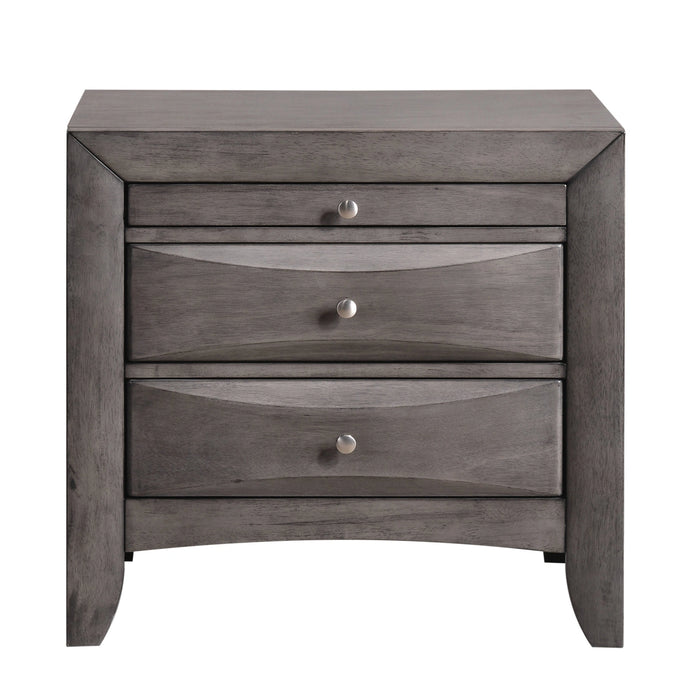 Emily Nightstand Grey - Tony’s Furniture Store & Linen (GA) - Multi Location