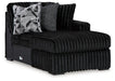 Midnight-Madness Sectional with Chaise - Tony’s Furniture Store & Linen (GA) - Multi Location