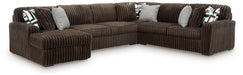 Midnight-Madness Sectional with Chaise - Tony’s Furniture Store & Linen (GA) - Multi Location