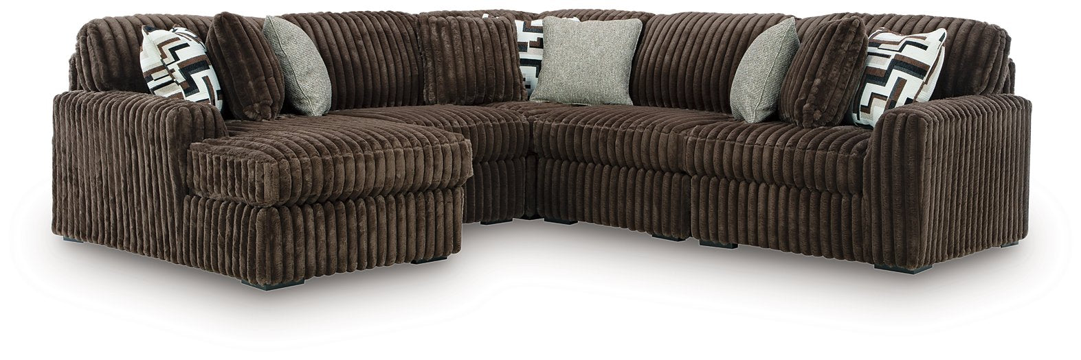 Midnight-Madness Sectional with Chaise - Tony’s Furniture Store & Linen (GA) - Multi Location