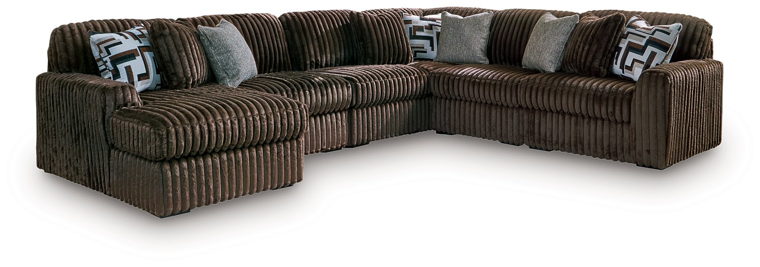 Midnight-Madness Sectional with Chaise - Tony’s Furniture Store & Linen (GA) - Multi Location