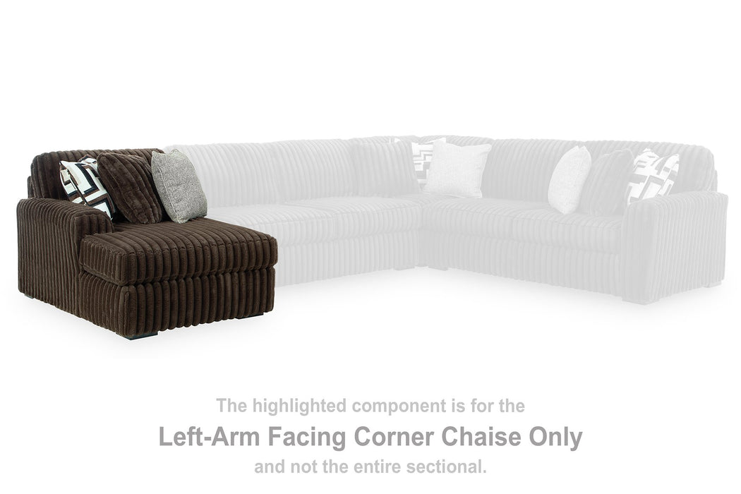 Midnight-Madness Sectional with Chaise - Tony’s Furniture Store & Linen (GA) - Multi Location