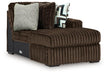 Midnight-Madness Sectional with Chaise - Tony’s Furniture Store & Linen (GA) - Multi Location