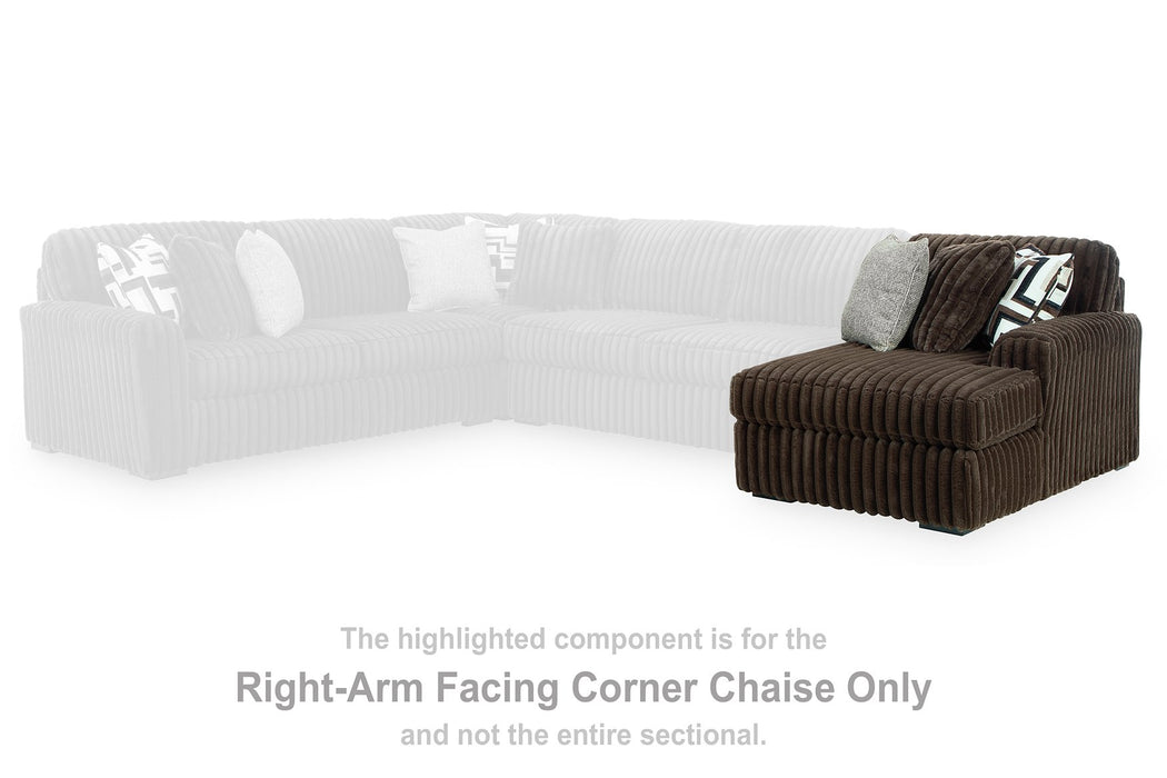 Midnight-Madness Sectional with Chaise - Tony’s Furniture Store & Linen (GA) - Multi Location