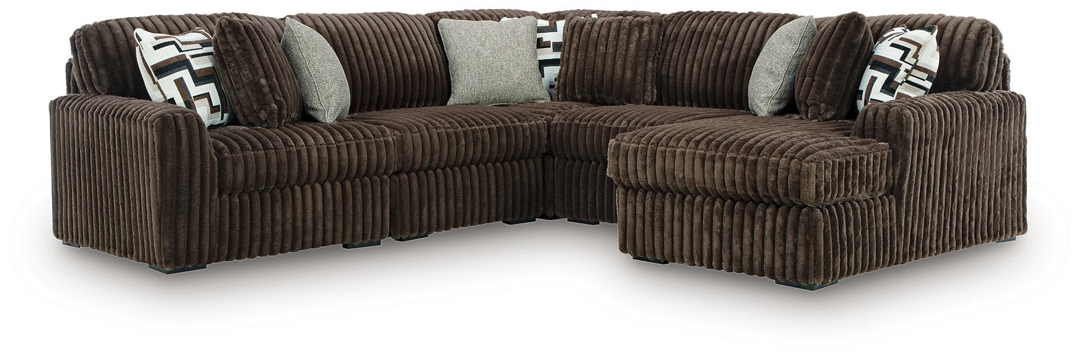 Midnight-Madness Sectional with Chaise - Tony’s Furniture Store & Linen (GA) - Multi Location
