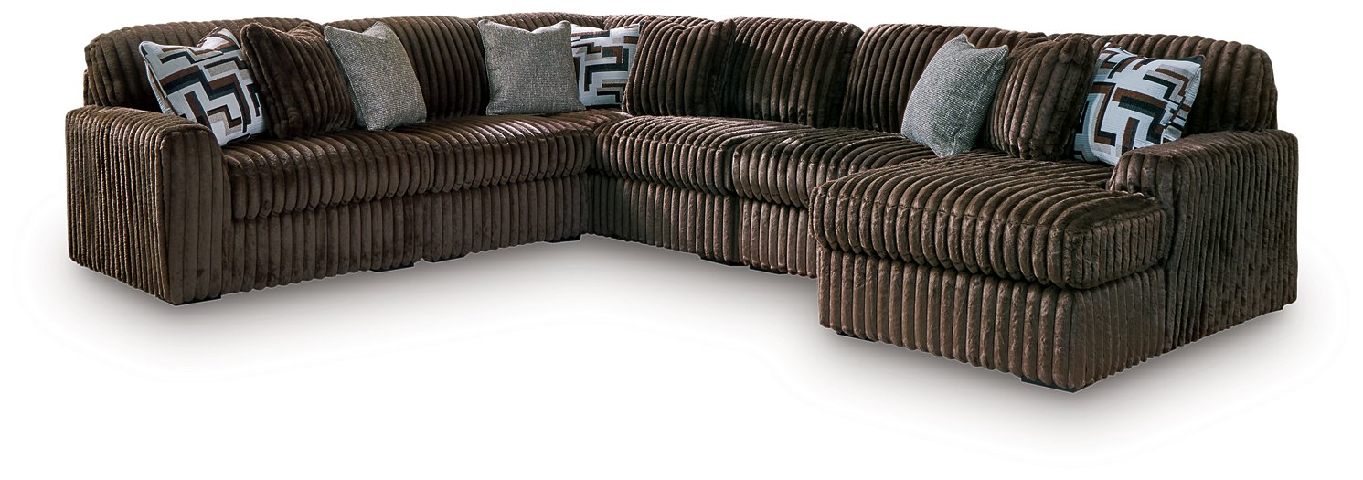Midnight-Madness Sectional with Chaise - Tony’s Furniture Store & Linen (GA) - Multi Location