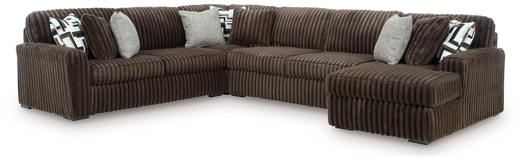 Midnight-Madness Sectional with Chaise - Tony’s Furniture Store & Linen (GA) - Multi Location