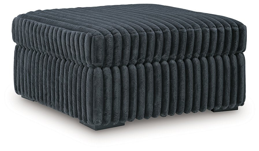 Midnight-Madness Oversized Accent Ottoman - Tony’s Furniture Store & Linen (GA) - Multi Location