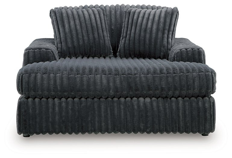 Midnight-Madness Oversized Chaise - Tony’s Furniture Store & Linen (GA) - Multi Location