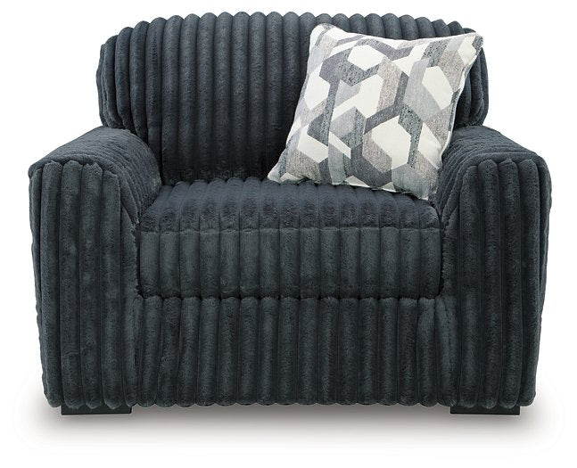 Midnight-Madness Oversized Chair - Tony’s Furniture Store & Linen (GA) - Multi Location