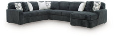 Midnight-Madness Sectional with Chaise - Tony’s Furniture Store & Linen (GA) - Multi Location