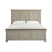Farmington Panel Bed in Medium Brown and Washed Stone - Tony’s Furniture Store & Linen (GA) - Multi Location