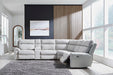 Social Pointe Reclining Sectional with Storage Consoles - Tony’s Furniture Store & Linen (GA) - Multi Location