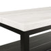 Marcello White Rectangular Coffee Table W/ Casters ISTA3 Packaging - Tony’s Furniture Store & Linen (GA) - Multi Location