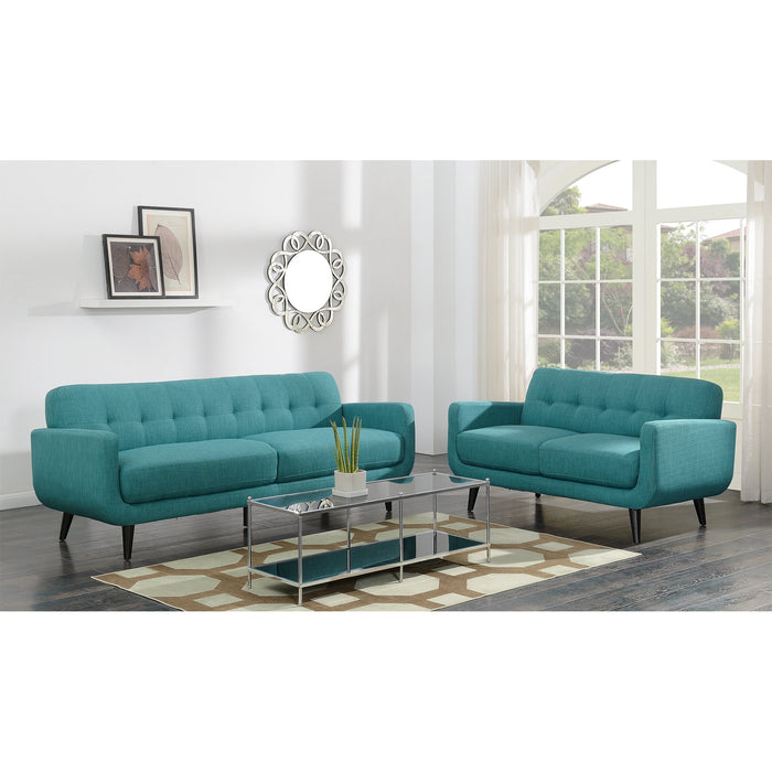 Hadley 4480 Sofa Heirloom Teal w/No Pillow - Tony’s Furniture Store & Linen (GA) - Multi Location