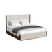 Brisbane UPH Bed with Boucle Beige and LED in Brown - Tony’s Furniture Store & Linen (GA) - Multi Location