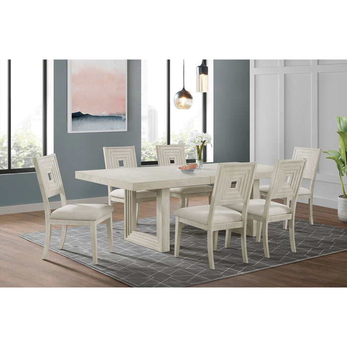 Avalanche Dining Set in Antique White - Tony’s Furniture Store & Linen (GA) - Multi Location