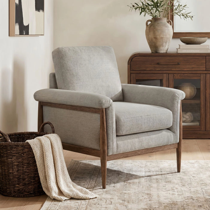 Comet Accent Chair in Laurance Light Grey - Tony’s Furniture Store & Linen (GA) - Multi Location