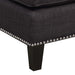 Erica 497 Ottoman W/Chrome Nail (ISTA 3) - Tony’s Furniture Store & Linen (GA) - Multi Location