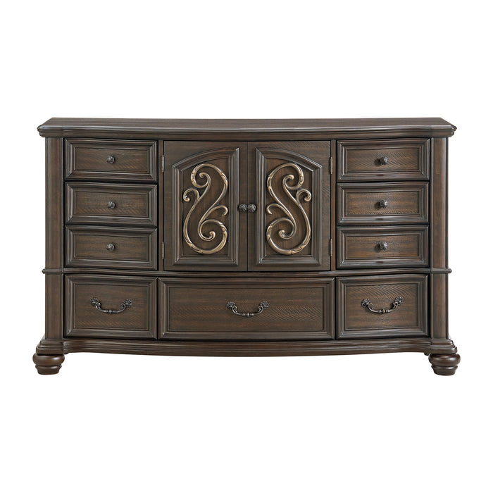Brunswick 7-Drawer Dresser in Mahogany - Tony’s Furniture Store & Linen (GA) - Multi Location