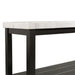 Marcello w/ White Top - Sofa Table - Tony’s Furniture Store & Linen (GA) - Multi Location