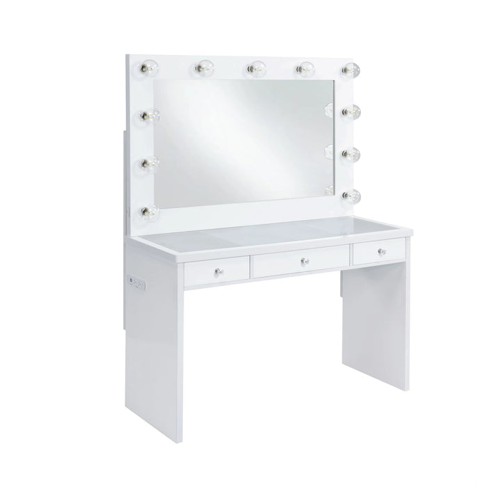 Ariana Complete Dressing Table with Lightbulbs - Tony’s Furniture Store & Linen (GA) - Multi Location