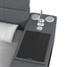 Valari Nightstand with Electronic Features in Grey PU - Tony’s Furniture Store & Linen (GA) - Multi Location