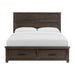 Colorado City Storage Bed in Charcoal - Tony’s Furniture Store & Linen (GA) - Multi Location
