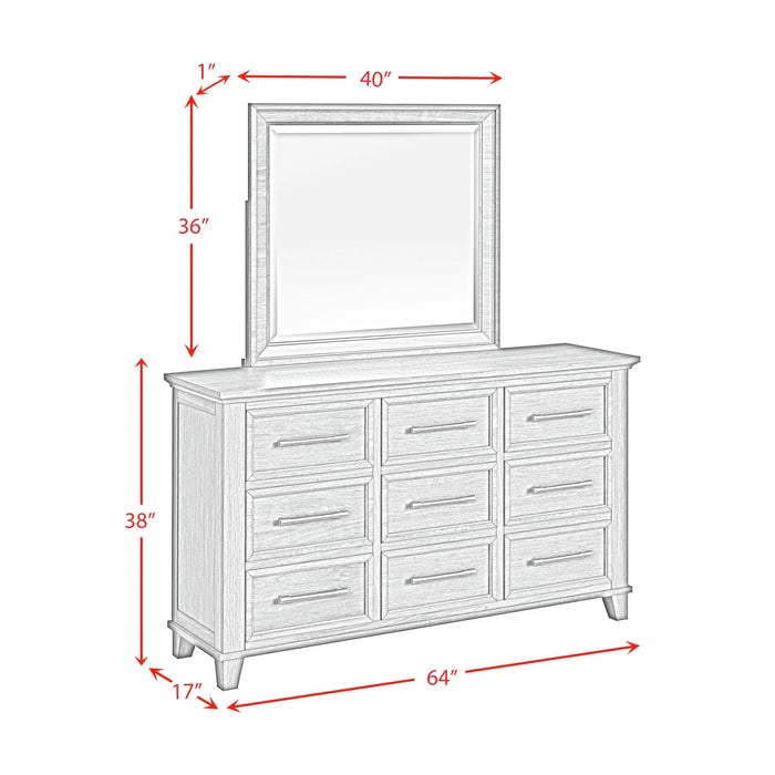 Canterbury Dresser and Mirror Set - Tony’s Furniture Store & Linen (GA) - Multi Location