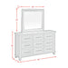 Canterbury Dresser and Mirror Set - Tony’s Furniture Store & Linen (GA) - Multi Location