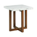 Morris 2PC Occasional Marble Table Set in White - Tony’s Furniture Store & Linen (GA) - Multi Location