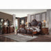 Picardy PU & Cherry Oak Queen Bed - Tony’s Furniture Store & Linen (GA) - Multi Location