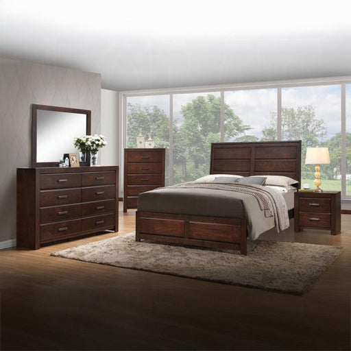 Oberreit Walnut Queen Bed - Tony’s Furniture Store & Linen (GA) - Multi Location