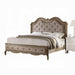 Chelmsford Beige Fabric & Antique Taupe Queen Bed - Tony’s Furniture Store & Linen (GA) - Multi Location