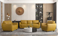 Valeria Mustard Leather Sofa - Tony’s Furniture Store & Linen (GA) - Multi Location