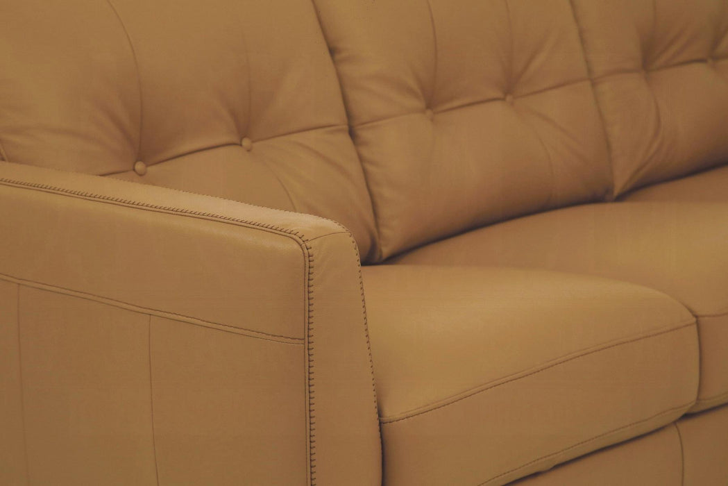 Radwan Camel Leather Sofa - Tony’s Furniture Store & Linen (GA) - Multi Location