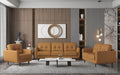 Radwan Camel Leather Sofa - Tony’s Furniture Store & Linen (GA) - Multi Location