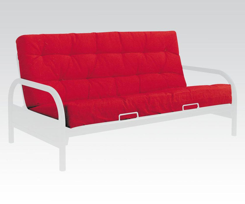 Acme 8" Full Futon Mattress in Red/Black 02812 - Tony’s Furniture Store & Linen (GA) - Multi Location