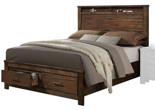 Acme Merrilee Queen Storage Bed in Oak 21680Q - Tony’s Furniture Store & Linen (GA) - Multi Location