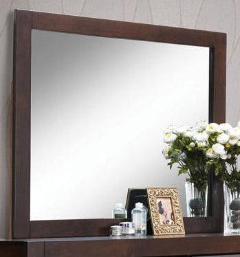Acme Oberreit Mirror in Walnut 25794 - Tony’s Furniture Store & Linen (GA) - Multi Location